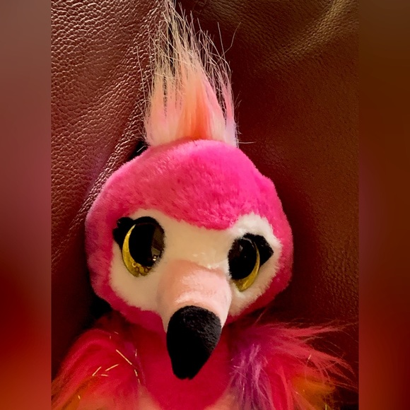 ZURU 8” Coco Surprise Summer Pink Flamingo Plush Collectible Toy Holiday Gift - Picture 5 of 7